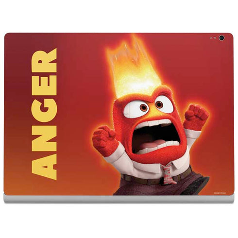 Disney Inside Out Anger Portrait Surface Book 2 13.5in Skin